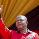 Joao Lourenco, MPLA candidate to the presidential elections waves to supporters, during a campaign rally in Viana, Luanda district, Angola, 25 March 2017.